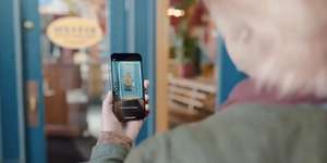 Apple deurdetectie op een iPhone in werking