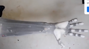 Kunstmatige robot onderarm